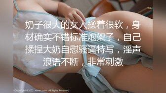 奶子很大的女人揉着很软，身材确实不错标准炮架子，自己揉捏大奶自慰骚逼特写，淫声浪语不断，非常刺激