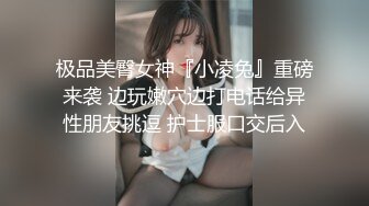 极品美臀女神『小凌兔』重磅来袭 边玩嫩穴边打电话给异性朋友挑逗 护士服口交后入