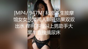 [MP4/ 947M] 私密养生按摩馆女女按摩两人聊骚结果双双出水 痒得不行叫上男助手大黑牛直接搞尿床