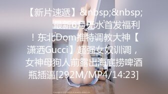 【新片速遞】&nbsp;&nbsp;⚫️⚫️最新6月无水首发福利！东北Dom推特调教大神【潇洒Gucci】超强女奴训调，女神母狗人前露出海底捞啤酒瓶插逼[292M/MP4/14:23]