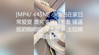 [MP4/ 445M] 小情侣在家日常爱爱 漂亮美眉很害羞 骚逼抠的啪啪响 淫水超多 上位骑乘全自动