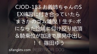 CJOD-183 お義姉ちゃんのSEX練習に付き合っていたらまさかのゴム離脫！生チ○ポになった途端に仰け反り絶頂＆騎乗位が加速で暴発中出し！！ 篠田ゆう