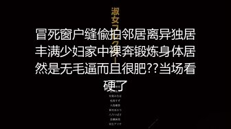 冒死窗户缝偸拍邻居离异独居丰满少妇家中裸奔锻炼身体居然是无毛逼而且很肥??当场看硬了