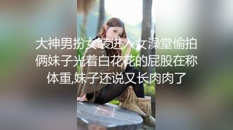 大神男扮女装进入女澡堂偷拍俩妹子光着白花花的屁股在称体重,妹子还说又长肉肉了