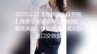 2020.2.22【专找学生妹开啪】良家小夫妻家中自拍啪啪，素颜美女，极品美乳，真实卧室口交做爱