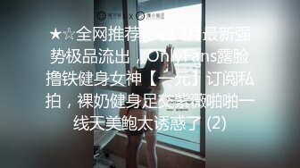 ★☆全网推荐☆★12月最新强势极品流出，OnlyFans露脸撸铁健身女神【一元】订阅私拍，裸奶健身足交紫薇啪啪一线天美鲍太诱惑了 (2)