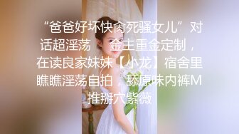 “爸爸好坏快肏死骚女儿”对话超淫荡❤️金主重金定制，在读良家妹妹【小龙】宿舍里瞧瞧淫荡自拍，舔原味内裤M推掰穴紫薇