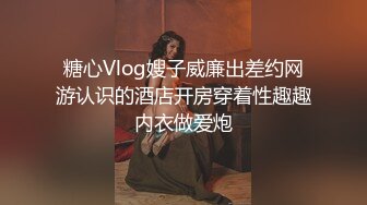 糖心Vlog嫂子威廉出差约网游认识的酒店开房穿着性趣趣内衣做爱炮