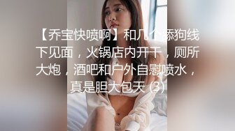 【乔宝快喷啊】和几个舔狗线下见面，火锅店内开干，厕所大炮，酒吧和户外自慰喷水，真是胆大包天 (3)