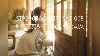 STP29656 SA国际 SAT-0058 在交友APP上配对到公司女同事