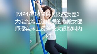 [MP4/414MB]《极品反差》大佬约炮上过电视的冷傲女医师现实床上反差极大很能叫内射