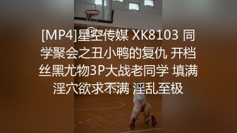 [MP4]星空传媒 XK8103 同学聚会之丑小鸭的复仇 开档丝黑尤物3P大战老同学 填满淫穴欲求不满 淫乱至极