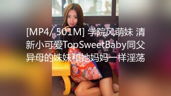 [MP4/ 501M] 学院风萌妹 清新小可爱TopSweetBaby同父异母的妹妹和她妈妈一样淫荡