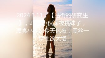 2024.3.11，【站街的研究生】，20岁小伙深夜挑妹子，漂亮小少妇今天包夜，黑丝一穿性欲大增