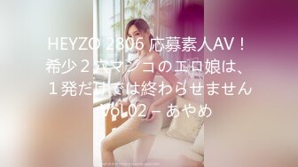 HEYZO 2806 応募素人AV！希少２穴マンコのエロ娘は、１発だけでは終わらせません　Vol.02 – あやめ