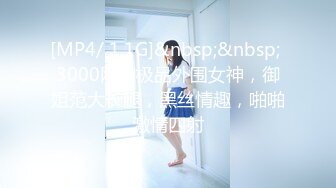 [MP4/ 1.1G]&nbsp;&nbsp; 3000网约极品外围女神，御姐范大长腿，黑丝情趣，啪啪激情四射