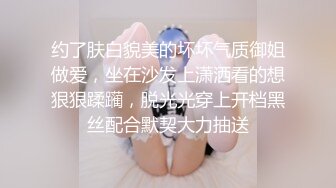 约了肤白貌美的坏坏气质御姐做爱，坐在沙发上潇洒看的想狠狠蹂躏，脱光光穿上开档黑丝配合默契大力抽送