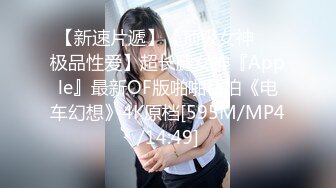 【新速片遞】【顶级女神❤️极品性爱】超长腿女神『Apple』最新OF版啪啪私拍《电车幻想》4K原档[595M/MP4/14:49]