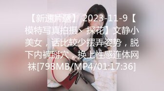 【新速片遞】 2023-11-9【模特写真拍摄丶探花】文静小美女，话比较少摆弄姿势，脱下内裤掰穴，换上性感连体网袜[798MB/MP4/01:17:36]