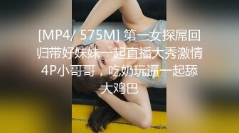 [MP4/ 575M] 第一女探屌回归带好妹妹一起直播大秀激情4P小哥哥，吃奶玩逼一起舔大鸡巴