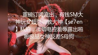 ❤️重磅订阅流出，有钱SM大神玩女超强调教大神【se7en】私拍，滴蜡电控羞辱露出啪啪极品女神反差S母狗