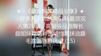 ★☆《最新购买精品分享》★☆好多人求购的黑GIRL最顶双人第20期，高颜极品翘臀长腿姐妹花各种透明情趣抹油露毛露逼骚舞挑逗 (15)